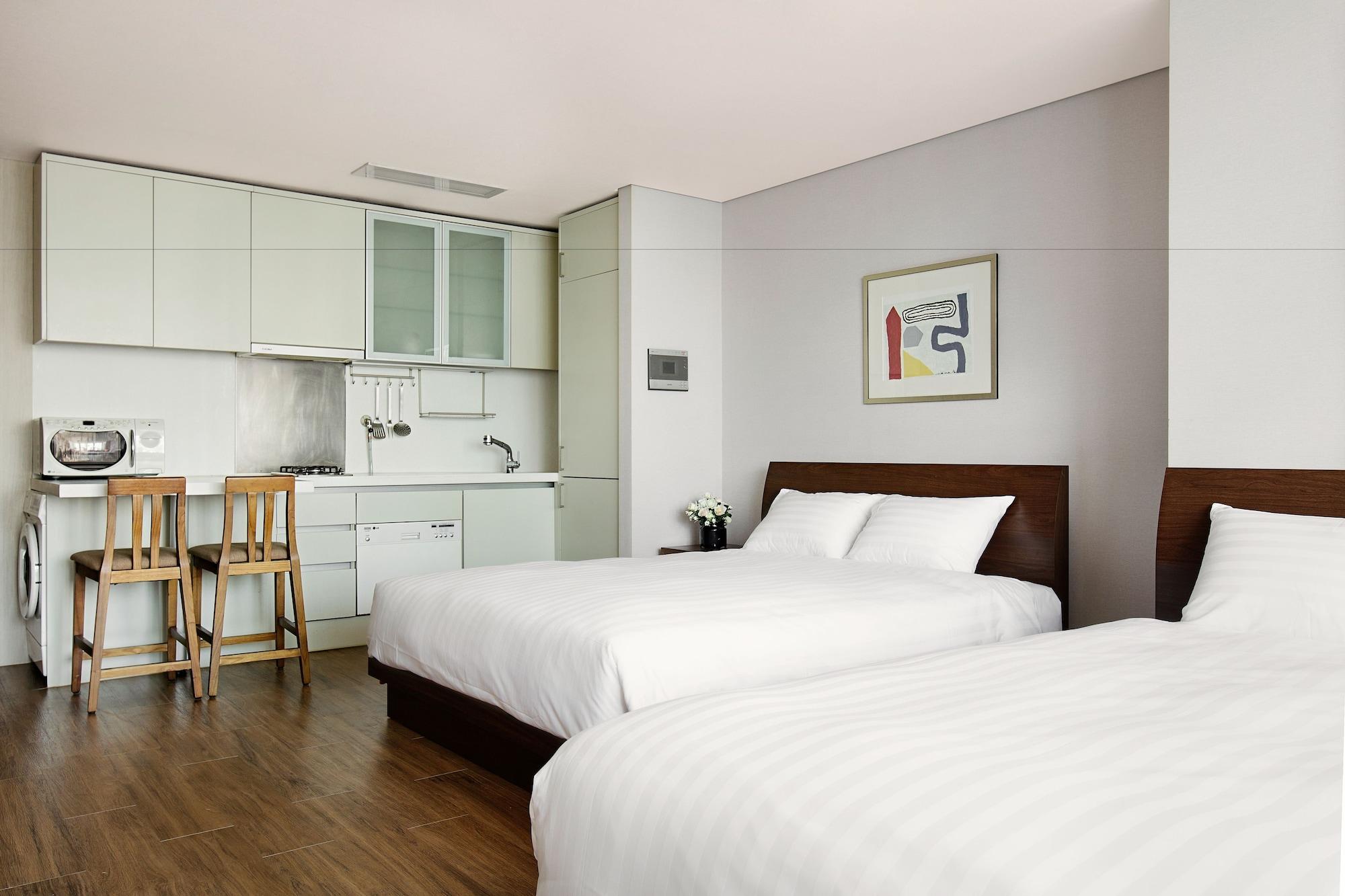 Vabien Suite 2 Serviced Residence Seul Esterno foto